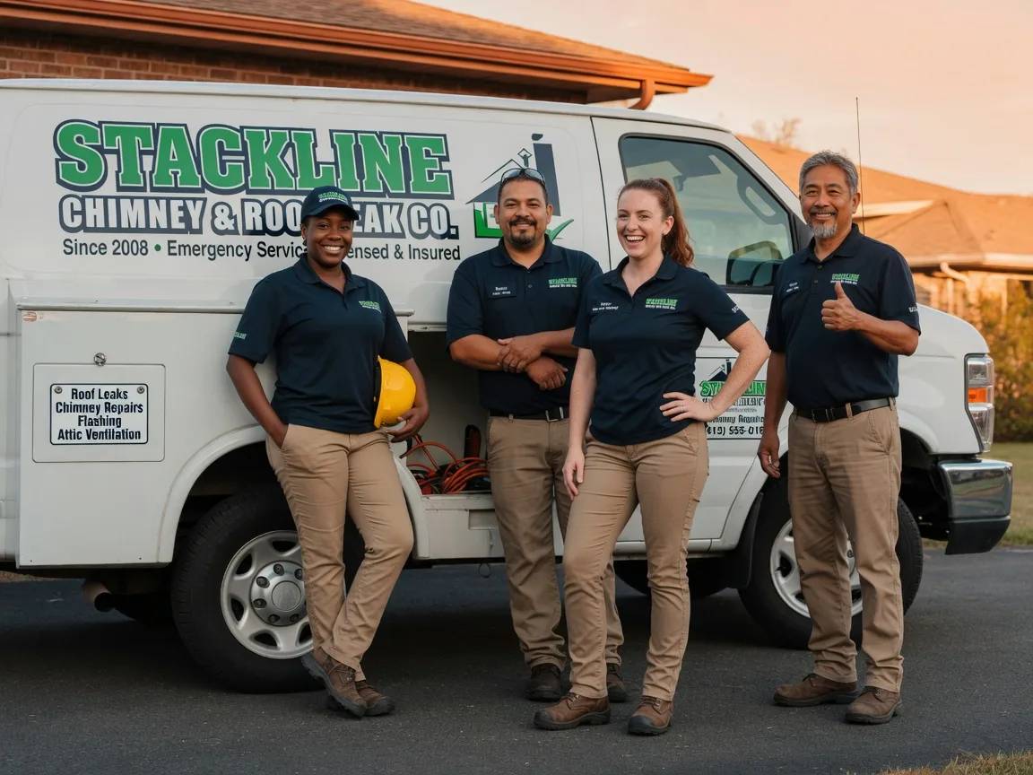 Chimney flashing repair company in Damascus, VA